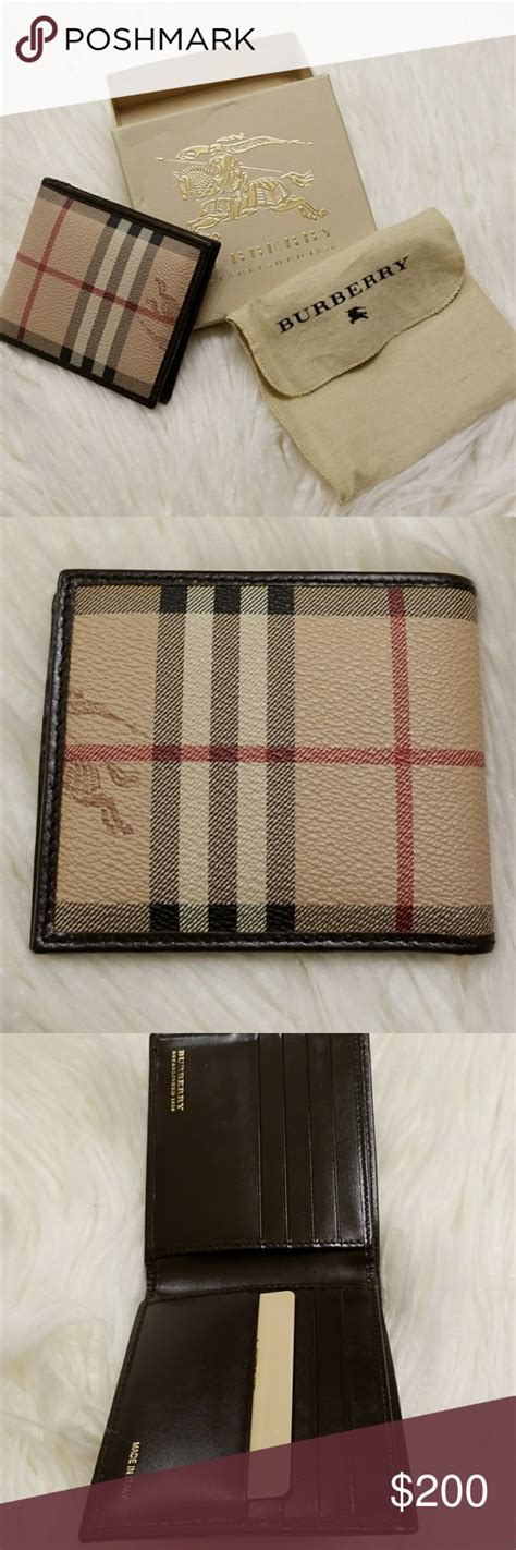 mens wallet burberry|burberry wallet men's review.